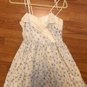 Anthropologie Flower Printed Dress, Size 4